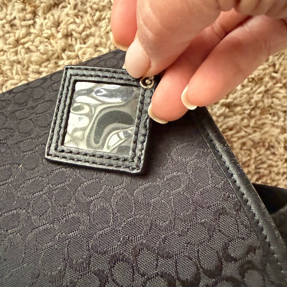 Coach Hudson Black Commuter Bag - Picture 9 of 9